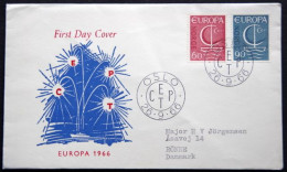 Norway 1966  EUROPA   MiNr.547-48  (lot 6072 ) - FDC