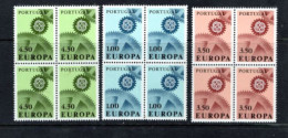 (alm) EUROPA CEPT 1967 BLOCS DE 4 Timbres Xx MNH  PORTUGAL - Neufs