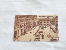 SINGAPORE-(23SIGC)-Raffles Place-(151)(23SIGC-030865)($20)(1/1/1993)-used Card+1card Prepiad Free - Singapore