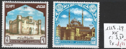 EGYPTE 1228-29 ** Côte 3.50 € - Ongebruikt