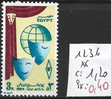 EGYPTE 1236 ** Côte 1.20 € - Ongebruikt