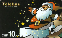 Swiss, Teleline,  Christmas - Switzerland