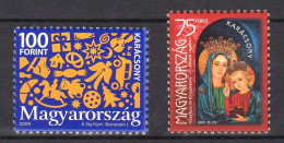 Hungary 2009. Christmas - Nice Set MNH (**) Michel: 5385-5386 - Unused Stamps