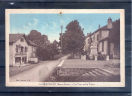 74. Saint Cergues. La Poste Et Les écoles - Saint-Cergues