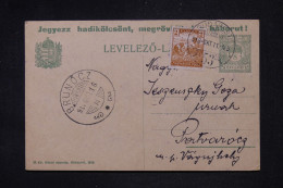 HONGRIE - Entier Postal + Complément De Budapest Pour Brunocz En 1918 - L 149165 - Entiers Postaux