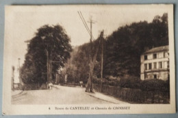 CPA 76 Route De CANTELEU Et Chemin De Croisset - Canteleu