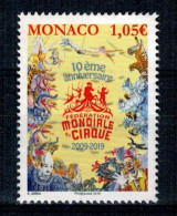 2019 MONACO FEDE MONDIALE DU CIRQUE OBLITERE  #234# - Gebruikt