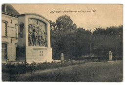 Drongen  Gent   Gedenkteeken En Vrijboom 1918 - Gent