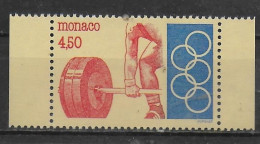 MONACO  N°  1902 * *  ( Carnet ) Jo   Halterophilie - Gewichtheben