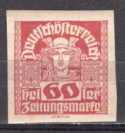 K4768 - AUSTRIA JOURNAUX Yv N°49 * - Zeitungsmarken