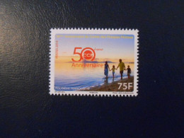 POLYNESIE YT 1052 CINQUANTENAIRE DES CENTRES DE CHEQUES POSTAUX** - Unused Stamps