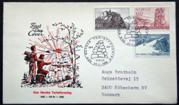 Norway 1968  The Norwegean Tourist Association 100th Anniversary   MiNr.561-63  FDC  (lot 6462 ) - FDC