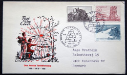 Norway 1968  The Norwegean Tourist Association 100th Anniversary   MiNr.561-63  FDC  (lot 6005) - FDC
