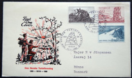 Norway 1968  The Norwegean Tourist Association 100th Anniversary   MiNr.561-63  FDC  (lot 6004) - FDC