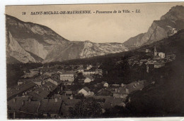 St Saint Michel De Maurienne Panorama De La Ville - Saint Michel De Maurienne