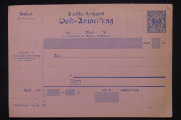 ALLEMAGNE - Entier Postal ( Mandat ) Non Circulé - L 149182 - Andere & Zonder Classificatie