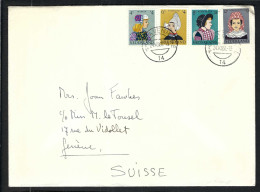 PAYS BAS 1960: LSC  De La Haye Pour Genève (Suisse) - Briefe U. Dokumente