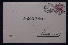 ALLEMAGNE - Entier Postal De Stuttgart Pour Kirchheim En 1900 - L 149192 - Omslagen