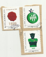 France Montimbramoi Football Saint Etienne ASSE Marseille OM - Used Stamps