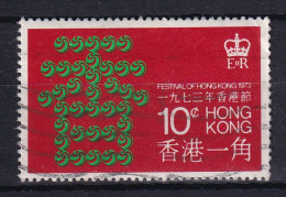 Hong Kong: 1973   Hong Kong Festival  SG299   10c  Used  - Gebraucht