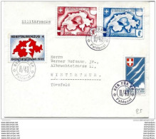 9-48 - Enveloppe 2ème Guerre Mondiale "Geb Füs KP II/43" Superbe Affranchissement - Cartas & Documentos