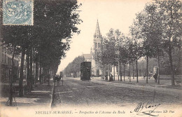 Neuilly Sur Seine        92        Perspective De L'Avenue Du Roule. Tramway    N° 3   (voir Scan) - Neuilly Sur Seine