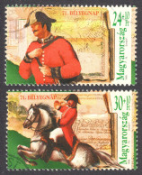 Horse / Postman / Horn  - HUNGARY 1998 - 71. Stamp Day - Used - Maria Theresia Document - Poste