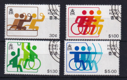 Hong Kong: 1982   Sport For The Disabled    Used - Usados