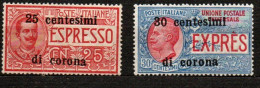 1919 - Italia - Trento E Trieste E 1/2 Espressi Soprastampati  ------- - Trente & Trieste