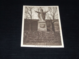 67916-          NOORDWIJKERHOUT, BISSCHOPPELIJK RETRAITENHUIS "ST. CLEMENS" / H. HARTBEELD IN DEN TUIN - 1940 - Noordwijk (aan Zee)