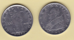 100 Lire 1959 VATICANO GIOVANNI XXIII - Vatican