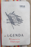 75 PARIS 8e Agenda BIJOUTIERS HORLOGERS 1952 Honneur Patrie - Altri & Non Classificati