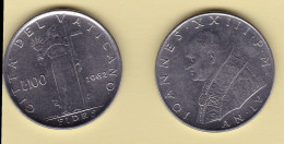 100 Lire 1962 VATICANO GIOVANNI XXIII - Vatican