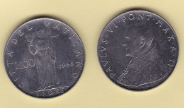 100 Lire 1964 VATICANO PAOLO VI - Vatican