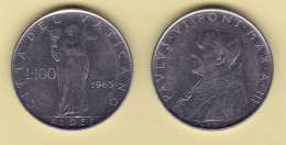 100 Lire 1965 VATICANO PAOLO VI - Vatican