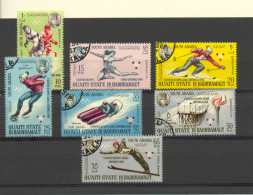 Aden Quaiti  1967 Mi 124-30A Grenoble Winter   Olympics Used - Hiver 1968: Grenoble