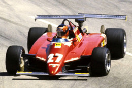 Voitures De Course F1 - Ferrari 126C2 (1982) - Pilote:Gilles Villeneuve (CAN) - 15x10cms PHOTO - Auto's