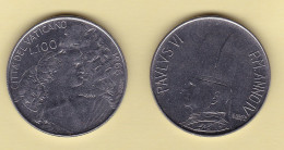 100 Lire 1966 VATICANO PAOLO VI - Vatican