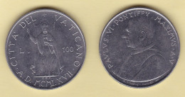 100 Lire 1967 VATICANO PAOLO VI - Vatican