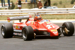 Voitures De Course F1 - Ferrari 126C2 (1982) - Pilote:Gilles Villeneuve (CAN) - 15x10cms PHOTO - Auto's