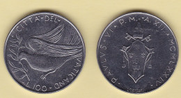 100 Lire 1974 VATICANO PAOLO VI - Vatican