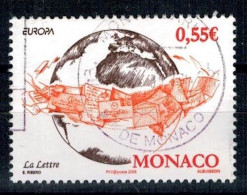 2000 EUROPA LA LETTRE MONACO OBLITERE  #234# - Gebruikt