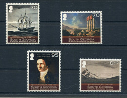 Südgeorgien - Mi.Nr. 507 / 510 - "Kunst Der Entdeckerzeit" ** / MNH (aus Dem Jahr 2010) - South Georgia