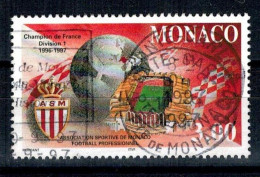 1997 ASM FOOTBALL MONACO OBLITERE  #234# - Gebruikt