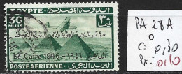 EGYPTE PA 28A Oblitéré Côte 0.30 € - Poste Aérienne