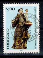 1996 SAINT ANTOINE DE PADOUE MONACO OBLITERE  #234# - Used Stamps