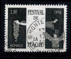 1996 FESTIVAL DE LA MAGIE MONACO OBLITERE VOIR SCAN #234# - Oblitérés