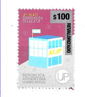 #75335 ARGENTINA 2023 NEW EMERGENCY OVERPRINTED REVALORIZADO  DEFINITIVES 100 Ps UP AFJP MNH SCARCE - Unused Stamps