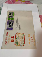 Stamp FDC TST Cover Association 1972 Pig HK New Year - Brieven En Documenten