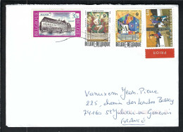 BELGIQUE Ca.2009:  LSC De BRUXELLES Pour St Julien En Genevois (France) - Covers & Documents